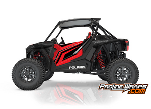 2018 Polaris RZR XP Turbo S EPS Two Door Indy Red Factory Graphic Kit