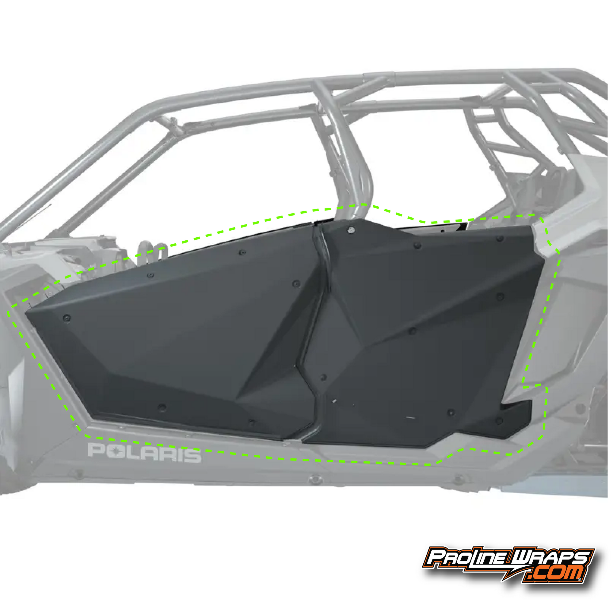 2024 Polaris RZR Pro R4 - Four Door Factory Graphic Kit - Heavy Metal