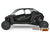 2023 Polaris RZR Pro R4- Stealth Black - Factory Aluminum Doors Graphics Kit