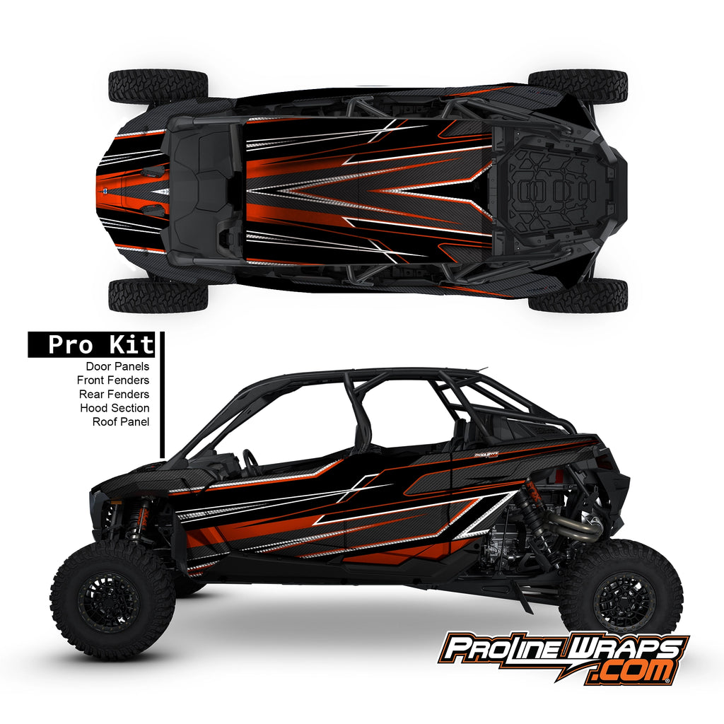 Proline Wraps Series Graphics – Rogue - Custom UTV Graphics – Polaris