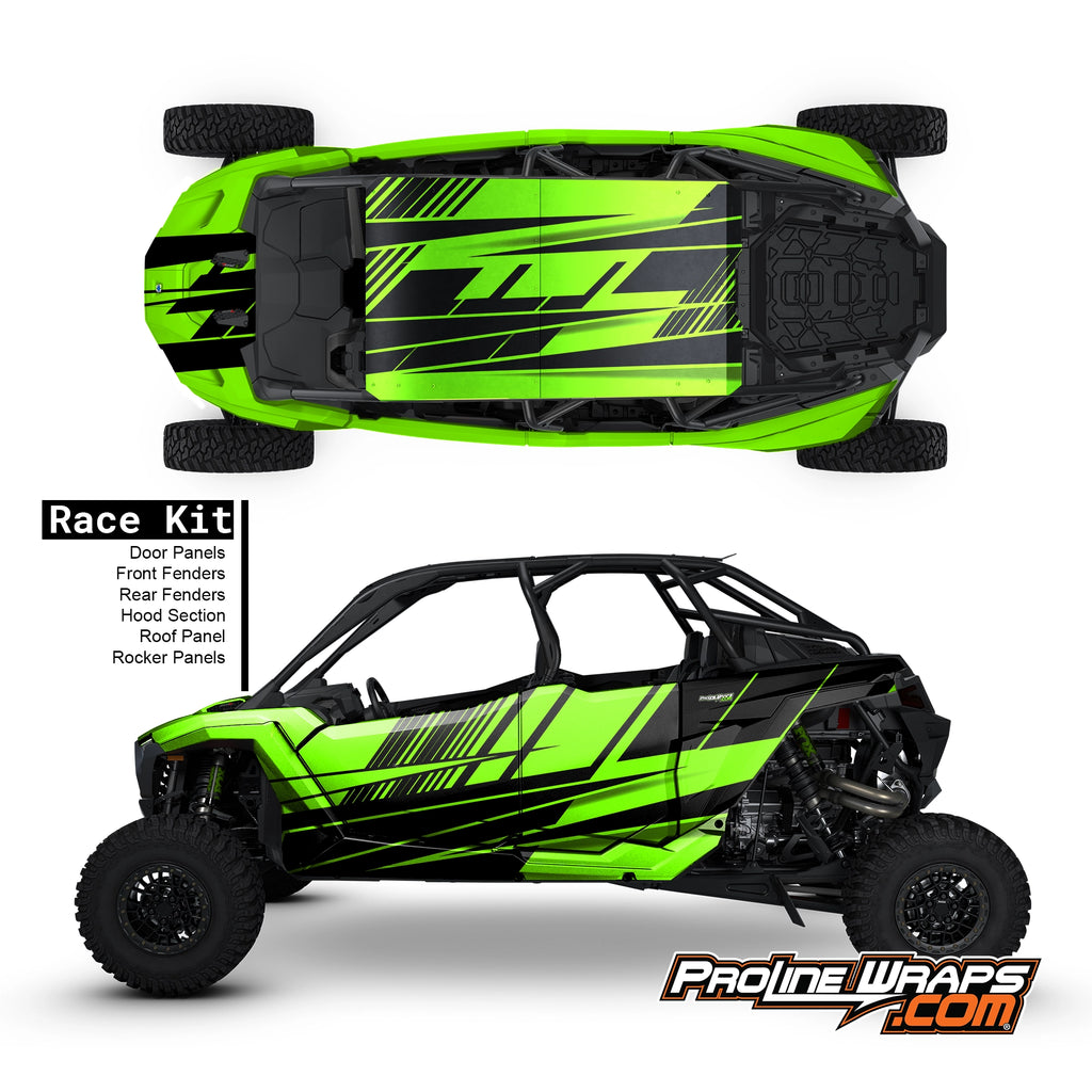 Proline Wraps Series Graphics – Strike - Custom UTV Graphics – Polaris