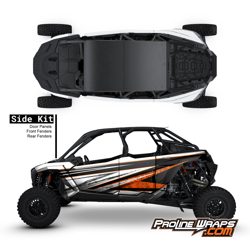 Proline Wraps Series Graphics – Vector - Custom UTV Graphics – Polaris
