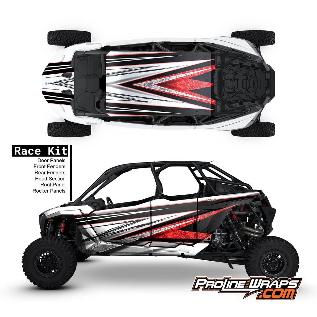 Proline Wraps Series Graphics – Vector - Custom UTV Graphics – Polaris