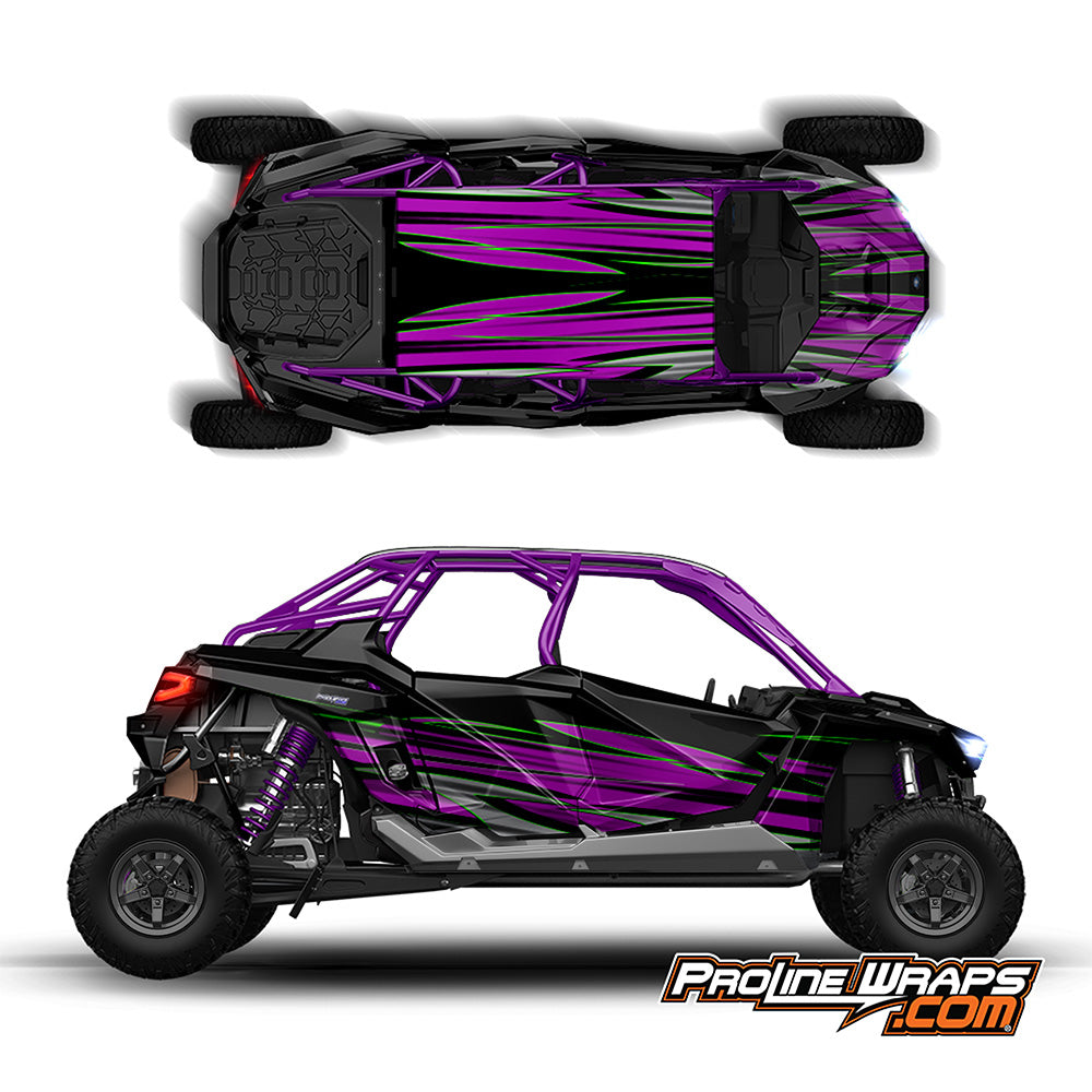 Proline Wraps Series Graphics - Blade - Polaris RZR Pro XP4