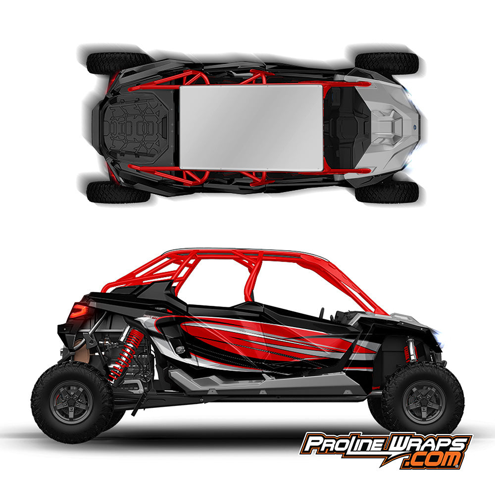 Proline Wraps Series Graphics - Cyclone - Polaris RZR Pro XP4