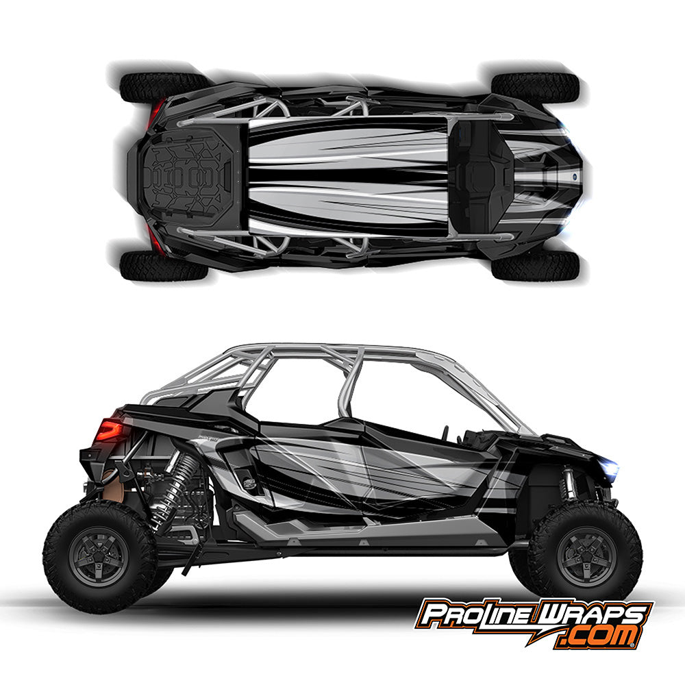 Proline Wraps Series Graphics - Cyclone - Polaris RZR Pro XP4