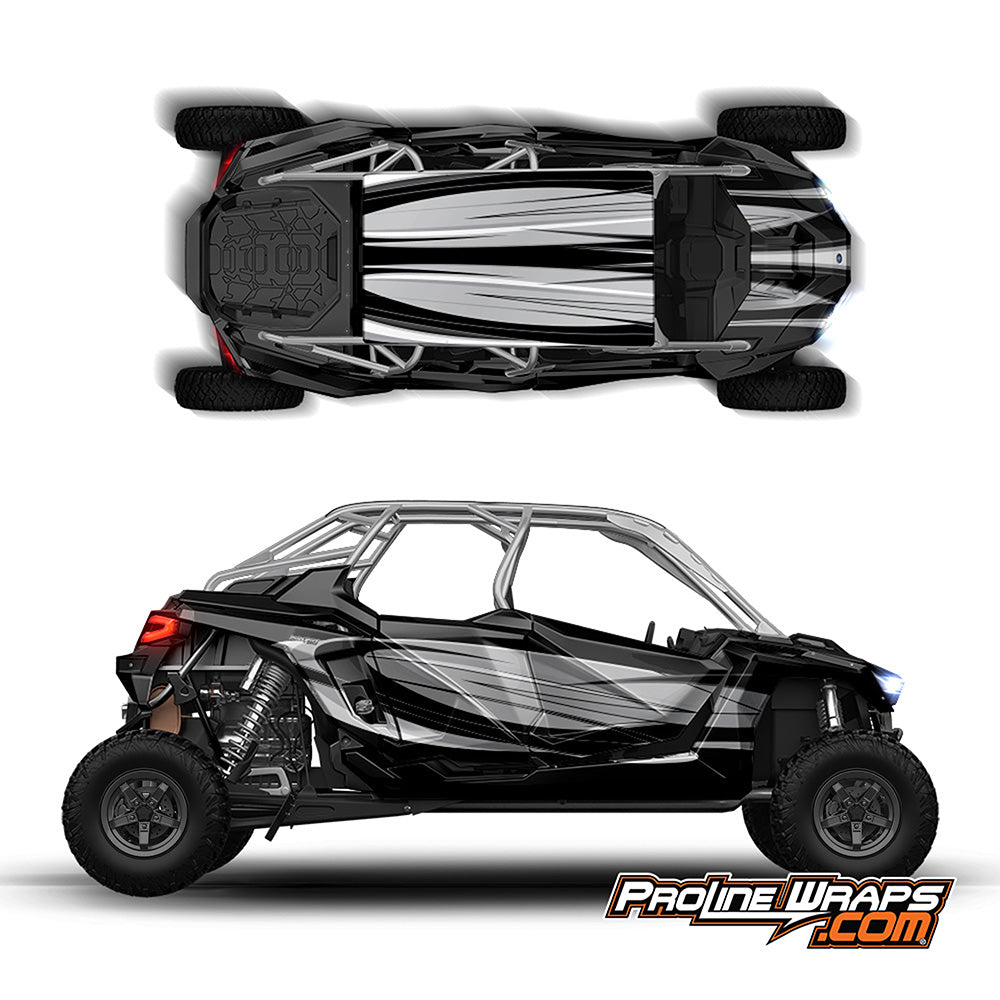 Proline Wraps Series Graphics - Cyclone - Polaris RZR Pro XP4