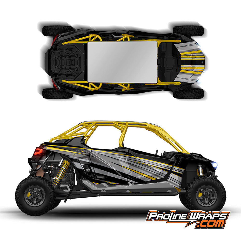 Proline Wraps Series Graphics - Galaxy - Polaris RZR Pro XP4