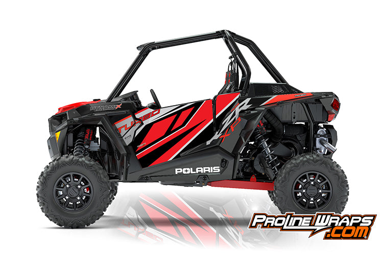 2018 Polaris RZR XP Turbo EPS Two Door Factory Graphic Kit Dynamix