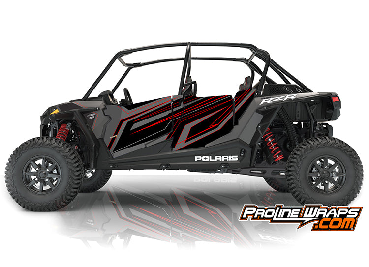 2019 Polaris RZR XP 4 Turbo S/T EPS Four Door Factory Graphic Kit