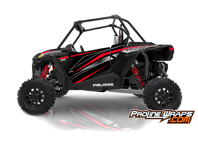 2019 Polaris RZR XP 1000 EPS Two Door Factory Graphic Kit Ride Command Black Pearl