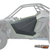 2022 Polaris RZR XP Turbo R Two Door Factory Graphic Kit Ghost Gray