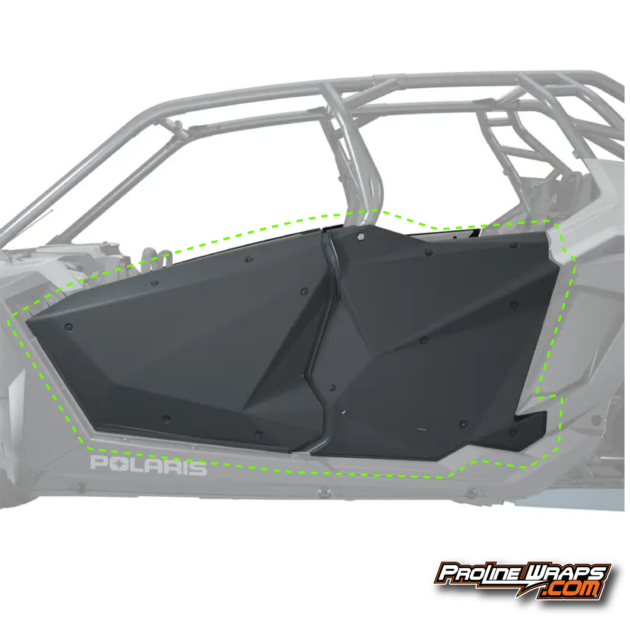 2022 Polaris RZR XP4 Pro R Four Door Factory Graphic Kit - Stealth