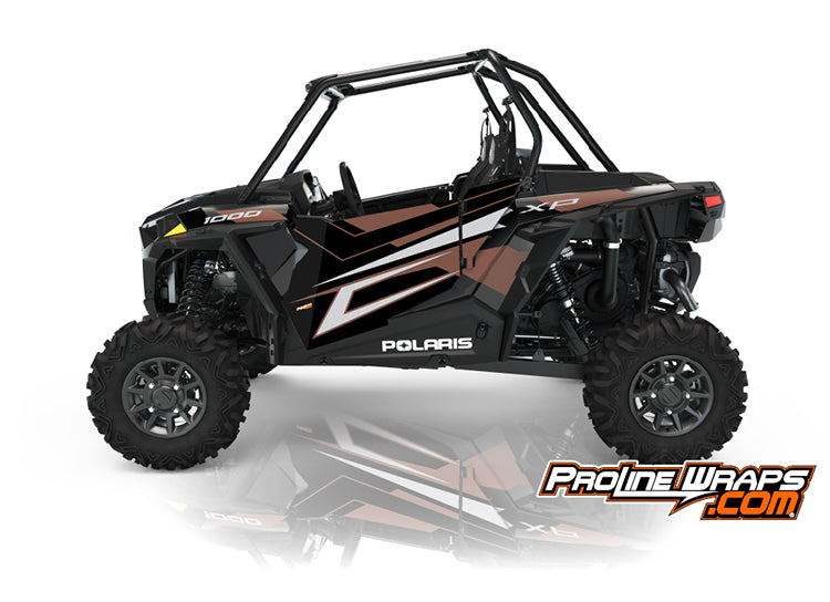 2021 Polaris RZR XP 1000 Sport Two Door Factory Graphic Kit Matte Copp ...