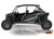 2021 Polaris RZR XP4 Turbo S Four Door Factory Graphic Kit Onyx Black