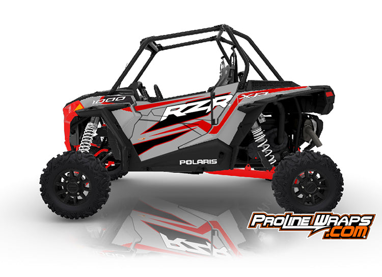 2022 Polaris RZR XP 1000 EPS Two Door Factory Graphic Kit Indy Red
