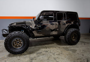 Jeep Wrangler JL - Tech Edge Vinyl Wrap — Wraps Ink