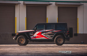 Proline Wraps - Jeep Wrangler JL Wrap Kit 4DR - Ridge