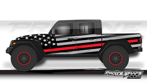 Proline Wraps - Jeep Gladiator JT Wrap Kit  - Salute