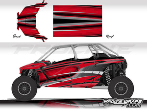 Proline Wraps Series Graphics - Throttle - Polaris RZR Pro XP4