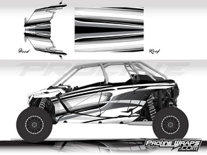 Proline Wraps Series Graphics - Throttle - Polaris RZR Pro XP4