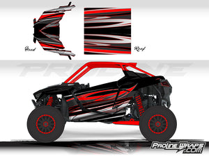 Proline Wraps Series Graphics - Blaze - Polaris RZR Pro XP