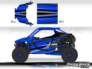 Proline Wraps Series Graphics - Throttle - Polaris RZR Pro XP