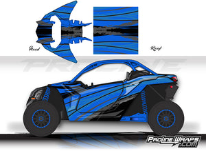Proline Wraps Series Graphics - Tread - Can-Am Maverick X3 - 2 Door