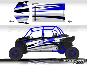 Proline Wraps Series Graphics - Deviant - Polaris RZR XP 4 Turbo