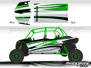 Proline Wraps Series Graphics - Deviant - Polaris RZR XP 4 1000