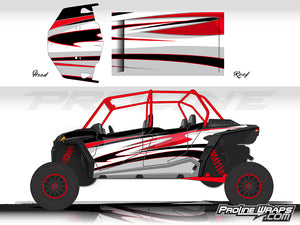 Proline Wraps Series Graphics - Deviant - Polaris RZR XP 4 1000
