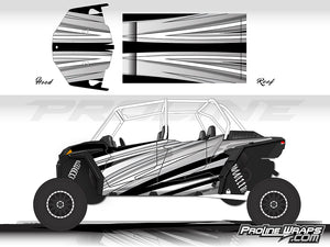 Proline Wraps Series Graphics - Galaxy - Polaris RZR XP 4 Turbo