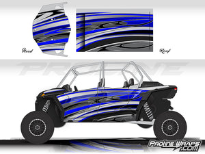 Proline Wraps Series Graphics - Native - Polaris RZR XP 4 Turbo