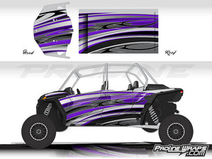 Proline Wraps Series Graphics - Native - Polaris RZR XP 4 1000