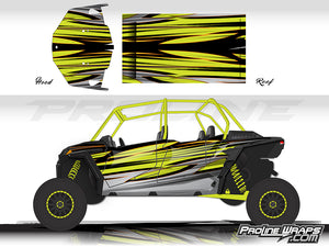 Proline Wraps Series Graphics - Blade - Polaris RZR XP 4 Turbo S