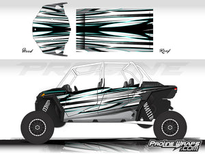 Proline Wraps Series Graphics - Blade - Polaris RZR XP 4 Turbo S