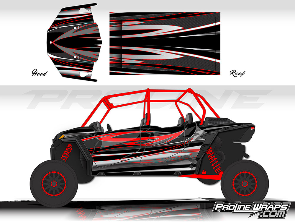 UTV Series Graphics Proline Wraps