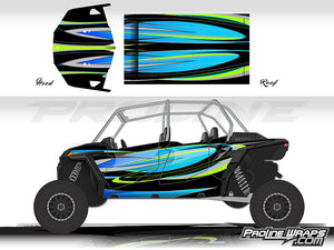Proline Wraps Series Graphics - Cyclone - Polaris RZR XP 4 Turbo S