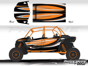 Proline Wraps Series Graphics - Cyclone - Polaris RZR XP 4 Turbo S
