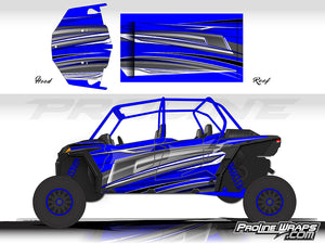 Proline Wraps Series Graphics - Vortex - Polaris RZR XP 4 Turbo