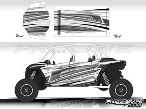 Proline Wraps Series Graphics - Vortex - Polaris RZR XP 4 Turbo S